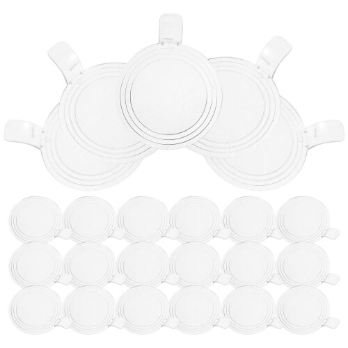 100pcs thickened plastic cake boards with handle, reusable cake bases 2