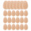 70Pcs Simulation Wooden Eggs Diy Easter Festival Decor 7