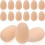 70Pcs Simulation Wooden Eggs Diy Easter Festival Decor 11