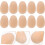 70Pcs Simulation Wooden Eggs Diy Easter Festival Decor 5