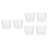8 pcs plastic rice measuring cup for rice cooker, measurement tool 8