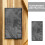 8 pezzi borsa per 23,7x13,4" con 10