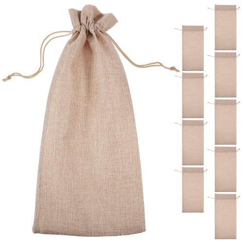 10pcs gift bags with drawstring for carrying