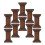10 pezzi in legno naturale vintage per e cucito 11