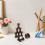 10 pezzi in legno naturale vintage per e cucito 7