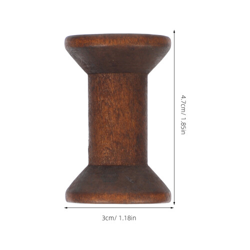 10 pezzi in legno naturale vintage per e cucito 1