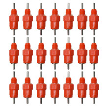 22pcs automatic chicken water nipple drinker feeders for poultry hens