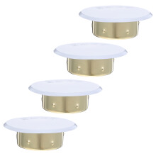 4pcs flat round fire sprinkler covers for residential commercial use