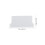 10pcs 89mm plastic bottom plate for vertical blind slats weights white 6