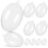Eggs In Transparent Packaging Decoration Clear Balls Fillable Baubles 1