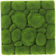 2 pcs simulation moss foams board green plants wall decoration 30x30cm