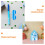 set pinata con bastoncino e copriocchi portacaramelle 7