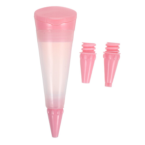 set penna silicone con ugello ricambio per decorare torte e dolci