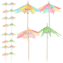 100pcs drink umbrellas cocktail picks for birthday tropical party