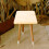 wooden square stool seat replacement for home chair 6
