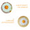 Artificial Fried Egg Chicken Egg Models For Play Photo Kitchen Decor 9