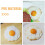Artificial Fried Egg Chicken Egg Models For Play Photo Kitchen Decor 8
