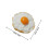 Artificial Fried Egg Chicken Egg Models For Play Photo Kitchen Decor 2