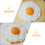Artificial Fried Egg Chicken Egg Models For Play Photo Kitchen Decor 7