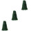 3 pezzi erba artificiale verde, pianta torretta, decorazione giardino 6