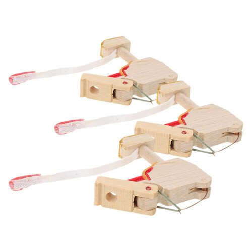 tassello martello pianoforte in legno per whippen 3 pezzi