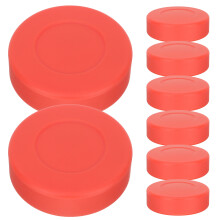 8 pucks hockeypucks pvc mat voor en buiten training