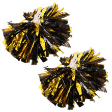 2 unidades pompom com bola metálica e , ideal para e