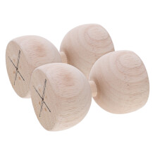2 para postes de , design ampulheta, colunas