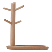 1pack Jewelry Display Tray Wood For Home Organization Adults