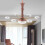 mini ceiling lamp for bedroom living room sand table decoration 8
