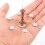 mini ceiling lamp for bedroom living room sand table decoration 10