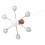 mini ceiling lamp for bedroom living room sand table decoration 5