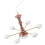 mini ceiling lamp for bedroom living room sand table decoration 9