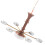 mini ceiling lamp for bedroom living room sand table decoration 11