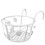 fence hanging wrought iron shelf flowerpot basket storage container 5