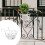 fence hanging wrought iron shelf flowerpot basket storage container 8