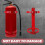 heavy duty fire extinguisher bracket wall mount for vehicle 3/4kg 9
