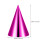60 pcs metallic paper cone hats with elastic string for birthdays 2