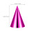 60 pcs metallic paper cone hats with elastic string for birthdays 3