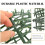 6 pcs artificial plant topiary ball support plastic frame rack 9