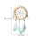 handmade bamboo dream catcher with wall hanging decor 3