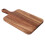 wooden cutting board with handle for chopping and serving 7