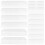 Office Supply Organizer Transparent Acrylic 18pcs 10