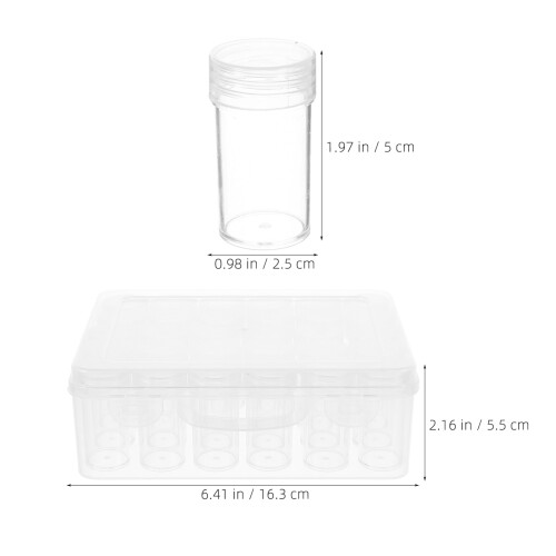 plastic seed storage box with compartments for flower and vegetable seeds 1