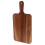 wooden cutting board with handle for chopping and serving 9