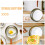 mini frying pan stainless steel non stick for kitchen camping 7