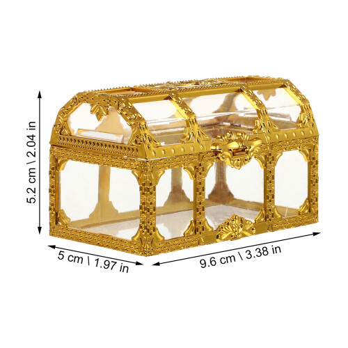 2 pcs treasure box shape candy containers for party favors 1