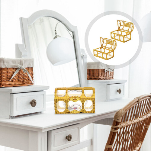 2 pcs treasure box shape candy containers for party favors 2