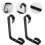 2pcs iron rustic wall hook for plant, lantern, bird feeder hanger 7