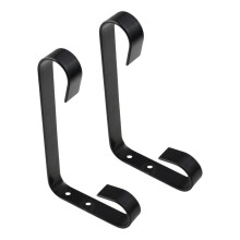 2pcs iron rustic wall hook for plant, lantern, bird feeder hanger